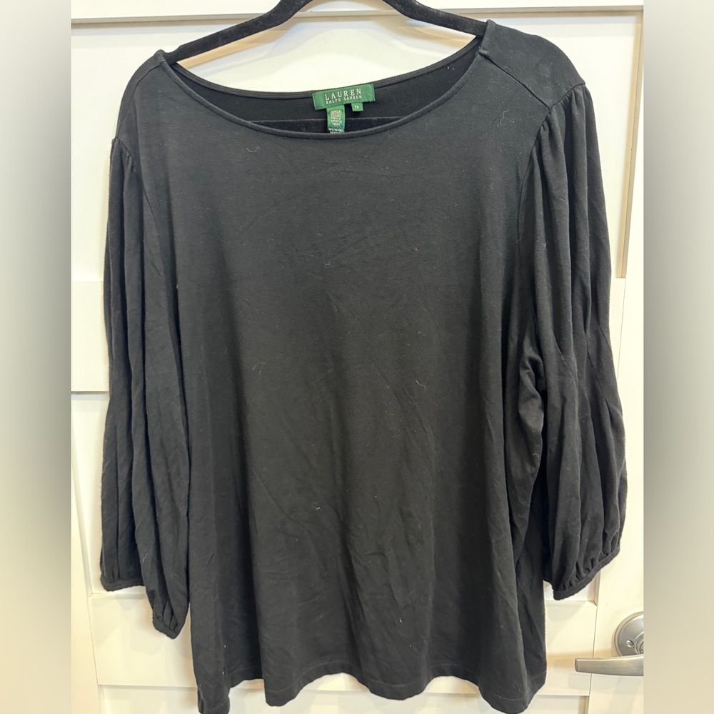 Ralph Lauren Black Women's Blouse size 3X